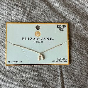 Eliza & Jane wishbone necklace